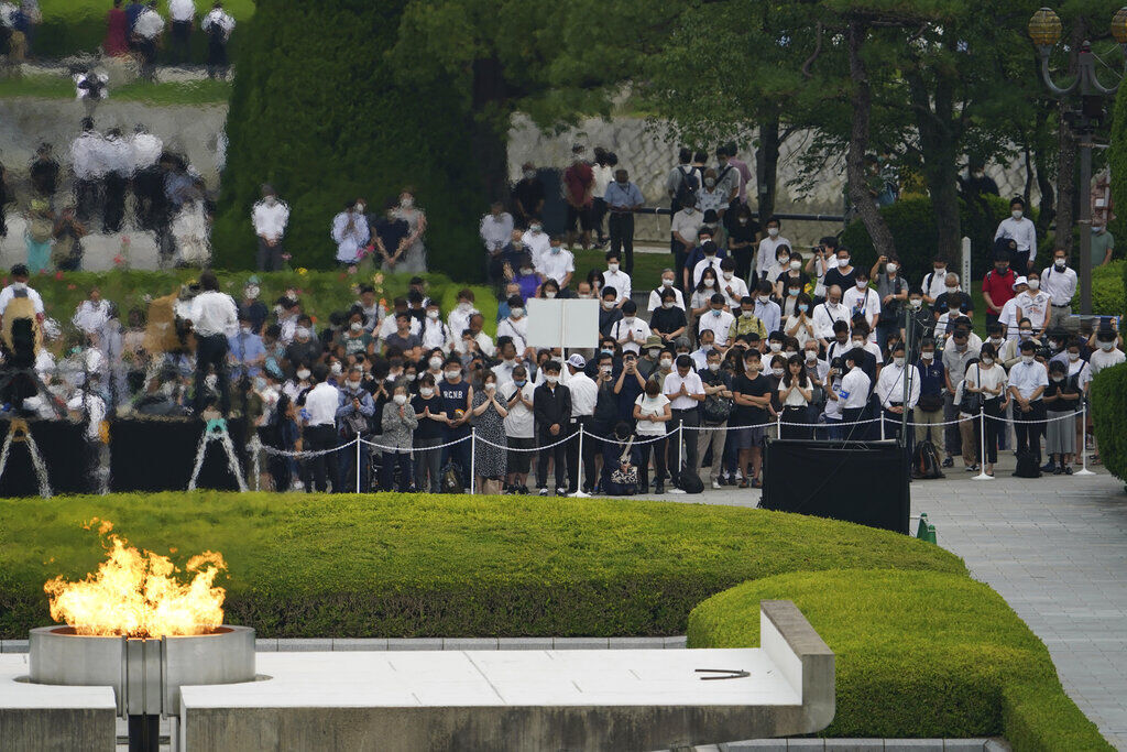 APTOPIX Japan Hiroshima Anniversary